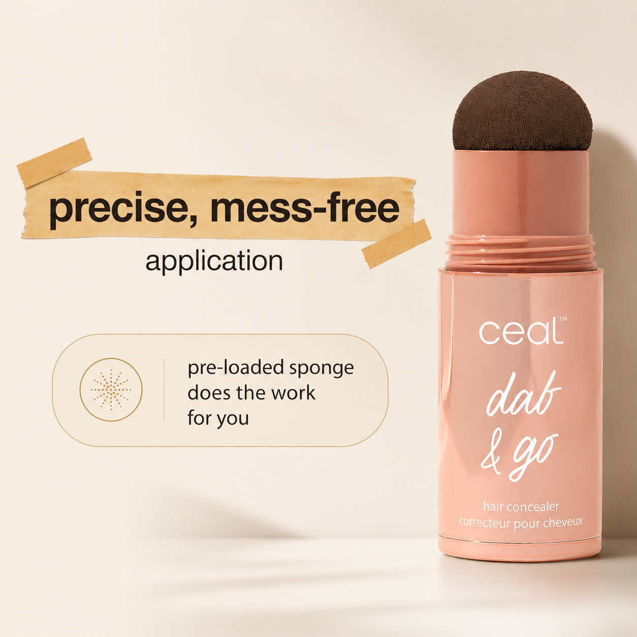 ceal™ dab & go hair concealer